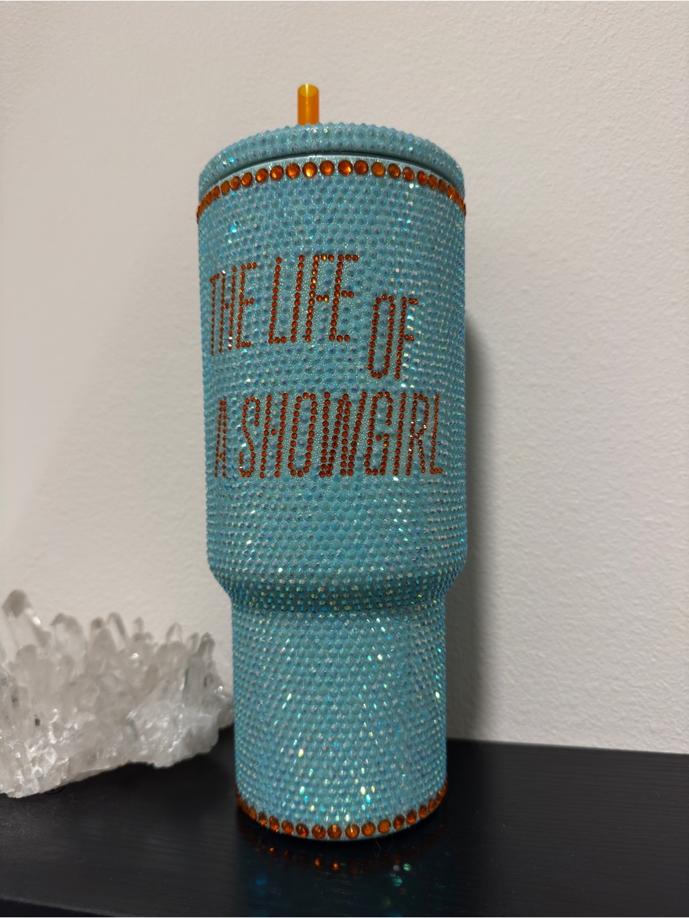 Taylor Swift The Life of a Showgirl Crystal Tumbler